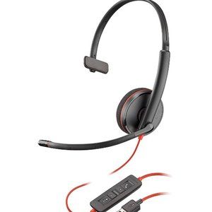 Plantronics Blackwire C3210 USB-A Mono Corded Headset (NWT!)